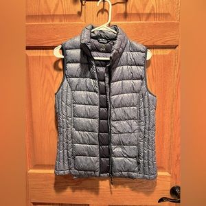 Steel navy puffer jacket